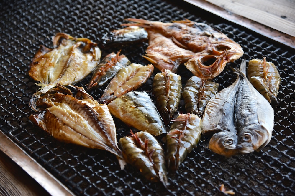 【定期便】旭洋丸水産 手作り干物 定期便（2回便）　【 干物 ひもの 干物詰め合わせ お歳暮 静岡県産 伊豆 魚介類 アジ 金目鯛 海老 サバみりん 無添加 冷凍 美味しい 人気 ランキング オススメ 】