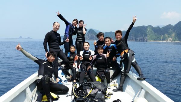 西伊豆堂ヶ島の海でライセンス取得（２日間）追加費用なし ダイビング マリンスポーツ アクティビティ ライセンス 資格 取得 堂ヶ島 体験 海 魚