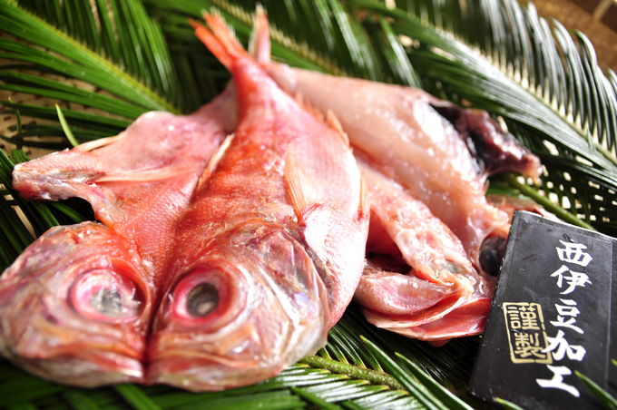 大島水産の「でっかい干物詰合せ」 あじ ほっけ かます 金目鯛 ひもの 開き ひらき みりん干し 冷凍 伊豆 ギフト 御歳暮 御中元