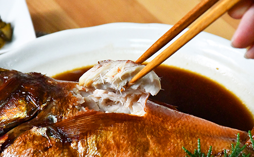 海産屋の「上金目鯛の煮付けセット」 煮付け 金目鯛 魚 海鮮 無添加 ギフト 御中元 御歳暮 伊豆 静岡