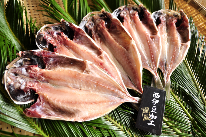 大島水産の「でっかい干物詰合せ」 あじ ほっけ かます 金目鯛 ひもの 開き ひらき みりん干し 冷凍 伊豆 ギフト 御歳暮 御中元