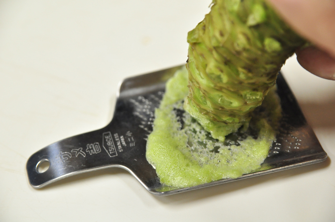 【世界農業遺産認定】西伊豆町の本わさび・おろし金セット（岡原わさび） 天城山 清流 サメ吉 お刺身 さしみ ステーキ 薬味 冷蔵 伊豆 ギフト お歳暮 お中元