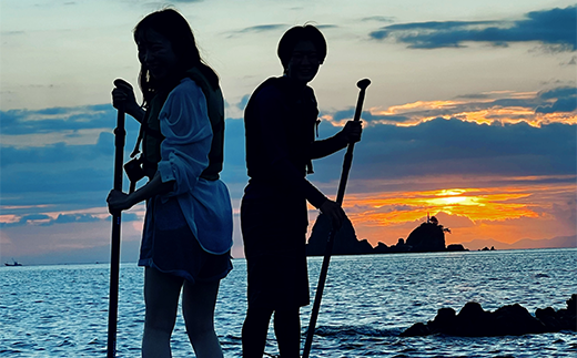 【西伊豆カヤック】SUP体験（１時間半）ペアチケット