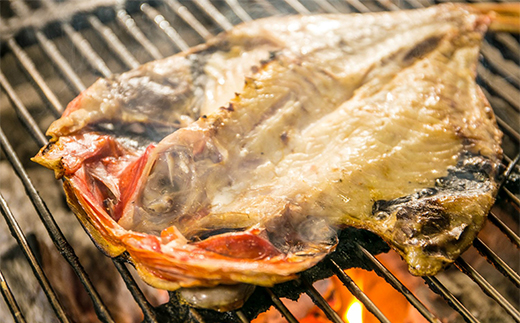 藤文の「お試しセット」 あじ 鯵 えぼ鯛 金目鯛 秋刀魚 干物 ひもの みりん干し おためし 冷凍 伊豆 ギフト 御歳暮 御中元