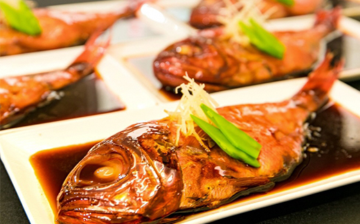 藤文の「金目鯛煮付け・釜揚げしらすセット」 煮付 シラス 駿河湾 こだわり 伊豆 ギフト 御歳暮 御中元