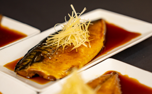 藤文の「さば煮付セット」 鯖 サバ 醤油 煮付け 時短 お手軽 簡単 湯煎 おかず おつまみ ギフト 御歳暮 御中元 伊豆