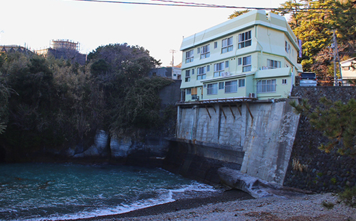 シーサイド堂ヶ島「海の見える部屋　１泊２食付ペア宿泊券」 宿泊券 宿泊 旅行券 民宿 1泊2食 2名 ペア ペアチケット 食事 温泉 海 伊豆 伊豆旅行 旅