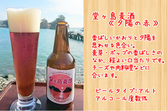 地ビール「堂ヶ島麦酒（12本セット）」  麦酒 地ビール 瓶 ご当地 堂ヶ島 飲み比べ クラフトビール 伊豆 ギフト プレゼント