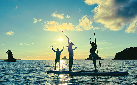 【西伊豆カヤック】SUP体験（１時間半）ペアチケット