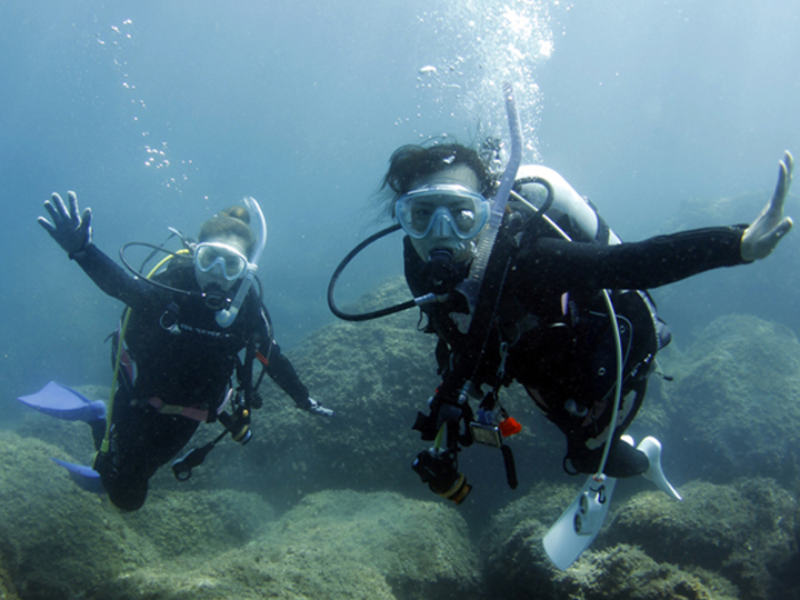 絶景ビーチで初めてのスキューバダイビング体験！☆写真無料プレゼント☆（黄金崎公園） マリンスポーツ アクティビティ ダイバー 体験 伊豆 海