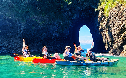【西伊豆カヤック】カヤック体験（２時間半）ペアチケット