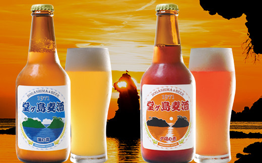 地ビール「堂ヶ島麦酒（12本セット）」  麦酒 地ビール 瓶 ご当地 堂ヶ島 飲み比べ クラフトビール 伊豆 ギフト プレゼント