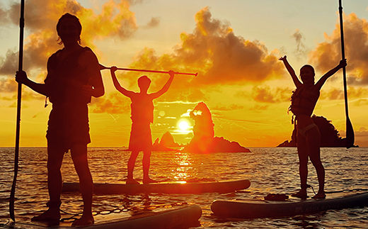 【西伊豆カヤック】SUP体験（１時間半）ペアチケット