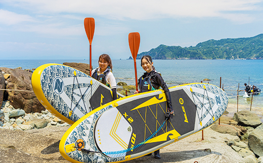 【黄金崎公園】SUP体験　半日コース（１名様） サップ アクティビティ マリンスポーツ 体験 海 夕陽 伊豆