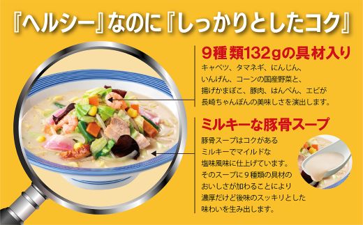 10E1リンガーハットの長崎ちゃんぽん８食（4食×2箱）