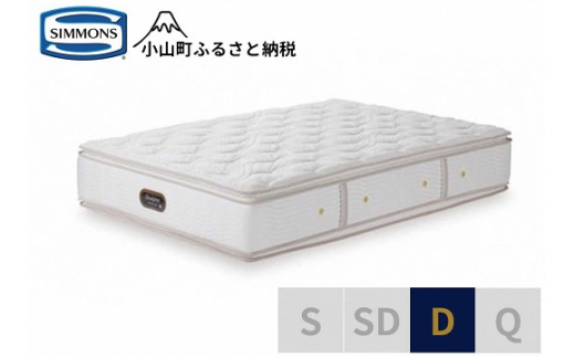 BQ18【シモンズ】ダブルマットレス　カスタムロイヤル　AA21021