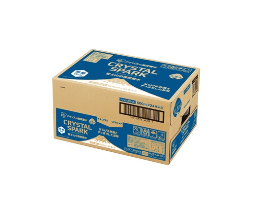 134L1【定期便１２か月コース】富士山の強炭酸水500ml×24本入×12回