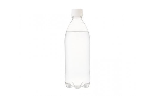 C69【定期便３か月コース】富士山の強炭酸水レモン500mlラベルレス×24本入×3回