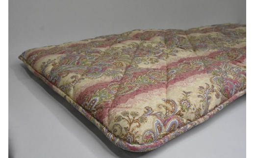 K11羊毛混硬敷ふとん 色ピンク系