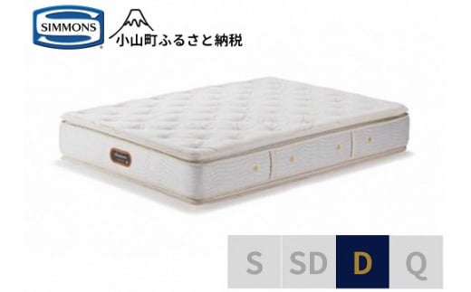 AZ68【シモンズ】ダブルマットレス　ゴールデンバリューピロートッププレミアムAA21221