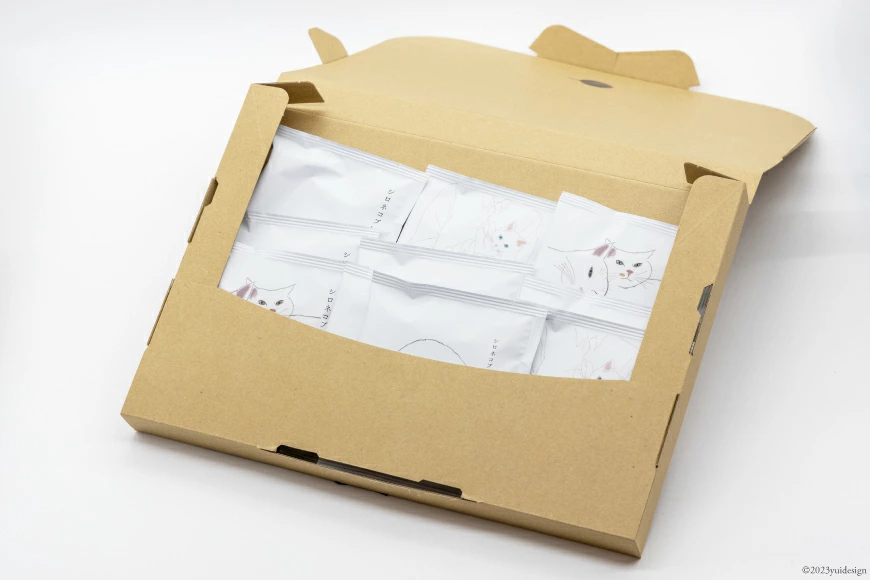 シロネコブレンド ドリップパック コーヒー 10個セット(10杯分) [自家焙煎珈琲豆シロネコ 静岡県 吉田町 22424215] 珈琲 ドリップバッグ 個包装 8000円 8000