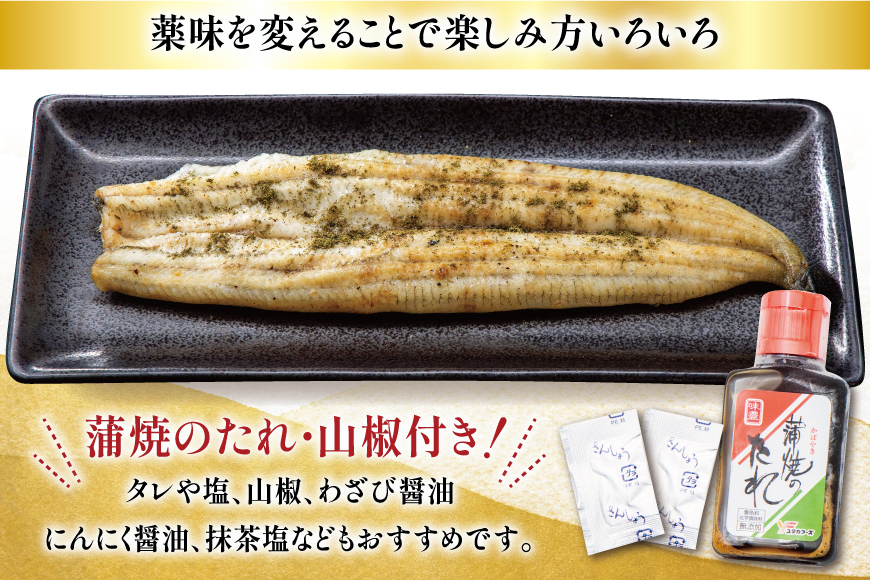 うなぎ 国産 白焼 定期便 160g程度 2尾 6回 総計12尾 1.92kg以上 タレ山椒付き 真空パック 個包装 [駿河淡水 静岡県 吉田町 22424509] 静岡県産 静岡 鰻 ウナギ うなぎ白焼き うなぎ白焼 鰻白焼き 白焼き 化粧箱 冷凍 unagi