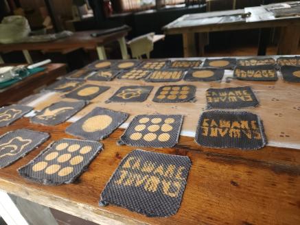 川根茶染　コースター５枚セット