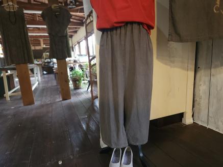 川根茶染　サルエルパンツ