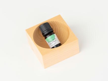 KAGYA JAPAN エッセンシャルオイル5ml【HINOKI】＆KAGYA JAPAN オリジナル ヒノキのディフューザー