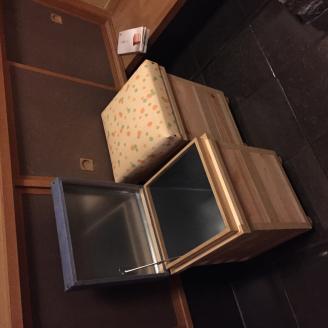 茶箱いす ピンク