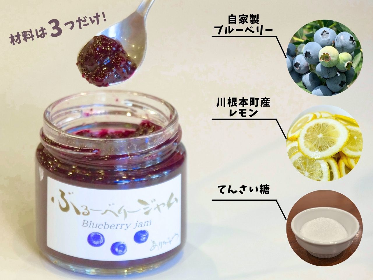 ぶるーべりージャム