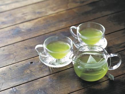 抹茶入り煎茶　紐付きティーバッグ5袋