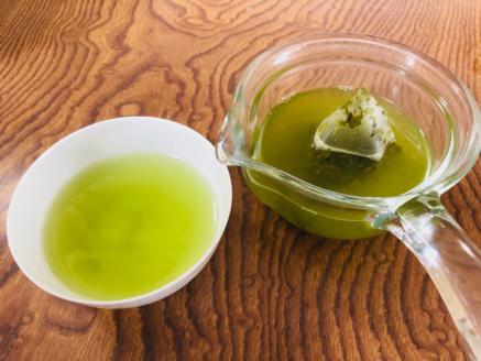 徳用抹茶入り煎茶ティーバッグ 100個