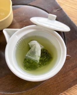 川根本町産川根銘茶　農家ならでは三角網でよく出る本格煎茶ティバック5本（たっぷり100個入）