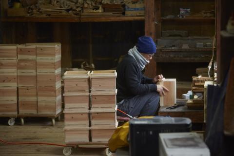 昔ながらの茶箱 20K