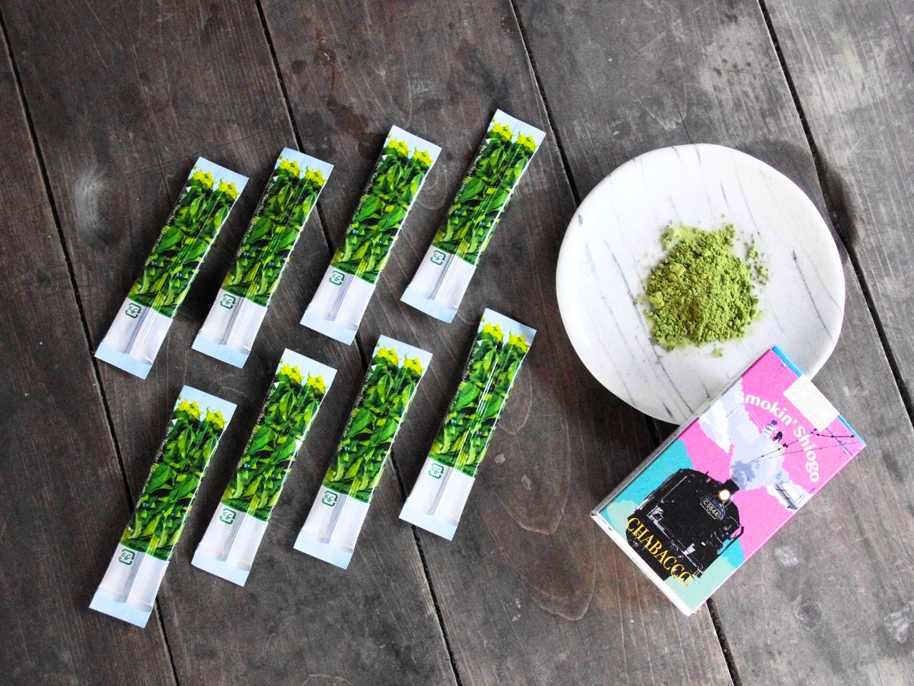 川根の粉末茶 Chabacco　川根本町5個セット