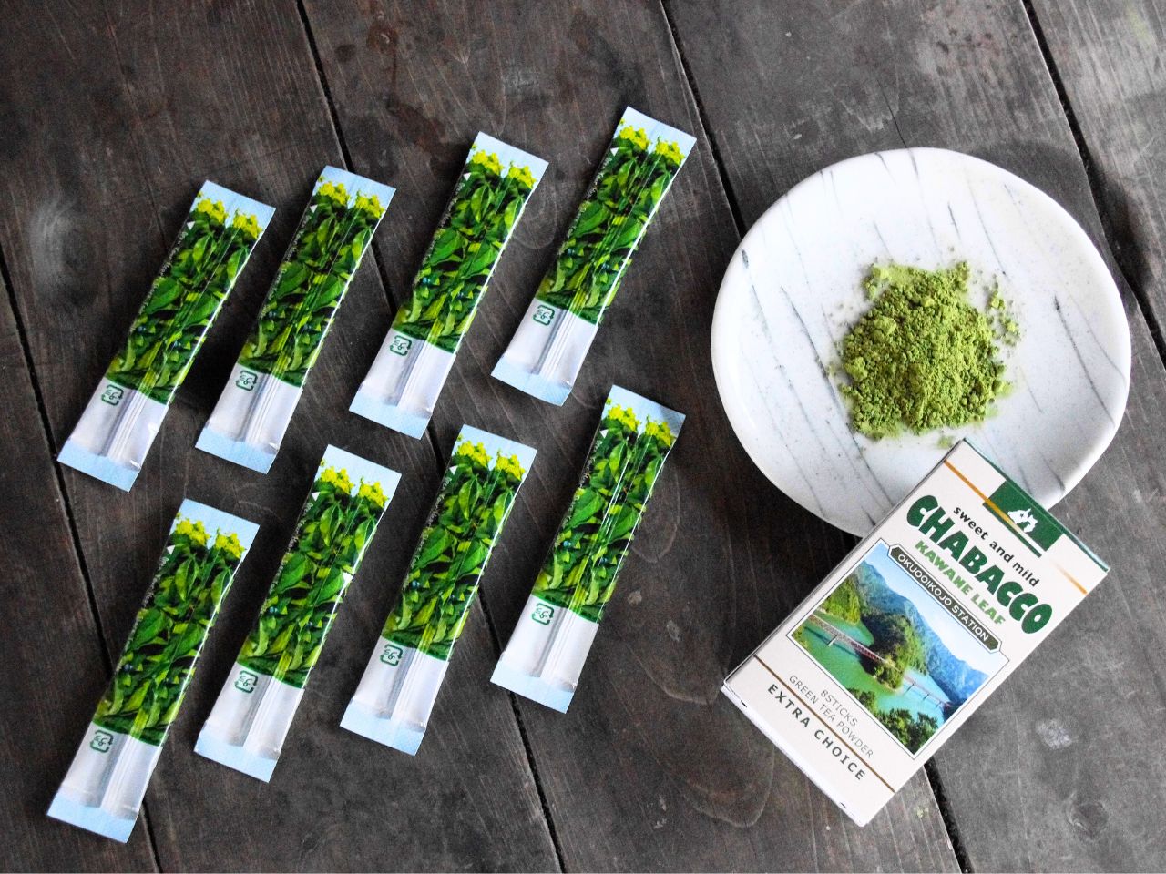 川根の粉末茶 Chabacco　おすすめ5個セット