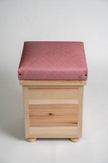 茶箱いす ピンク