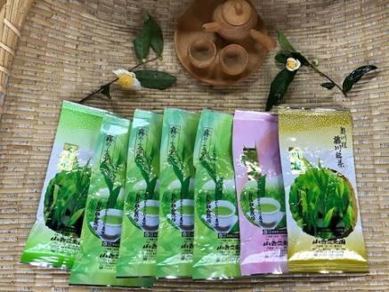 川根本町産　川根銘茶7本セット