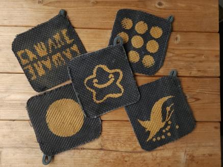 川根茶染　コースター５枚セット