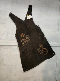 川根茶染　エプロン（生地：麻）