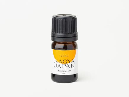 KAGYA JAPAN　エッセンシャルオイル【YUZU】（5ml×1本セット）
