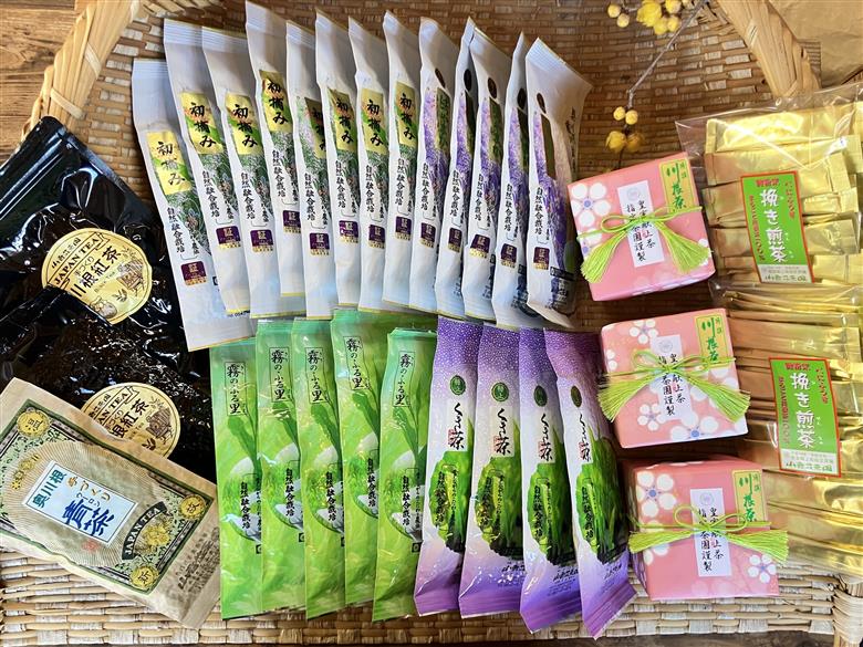 川根本町産 最高級川根銘茶極上品から個性ある川根茶までたっぷり通も大満足セット