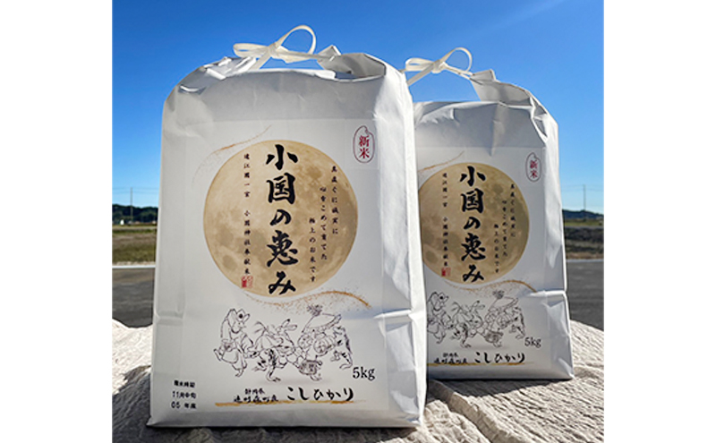 静岡県 遠州森町産 こしひかり 「小国のめぐみ」5kg