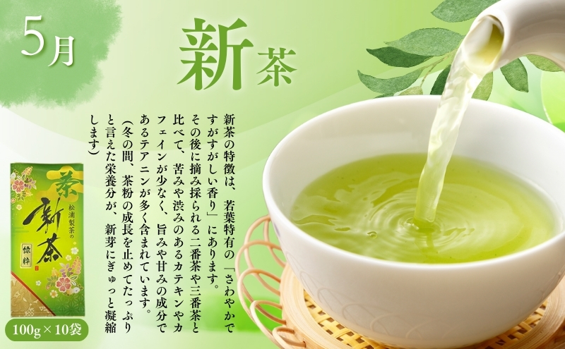 （定期便）農林水産大臣賞受賞・日本茶AWARD入賞歴のある日本茶専門店のお茶E