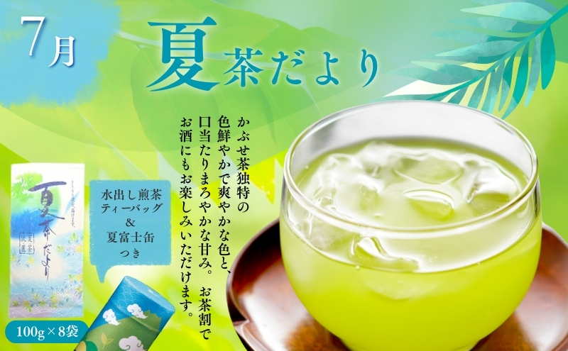 （定期便）農林水産大臣賞受賞・日本茶AWARD入賞歴のある日本茶専門店のお茶E