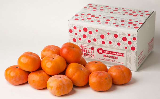 森の治郎柿 バラ詰め（約5kg） 果物類 フルーツ デザート 丹精 特化産品 高糖度 甘い 食感 好評 自信 完熟 美味しい