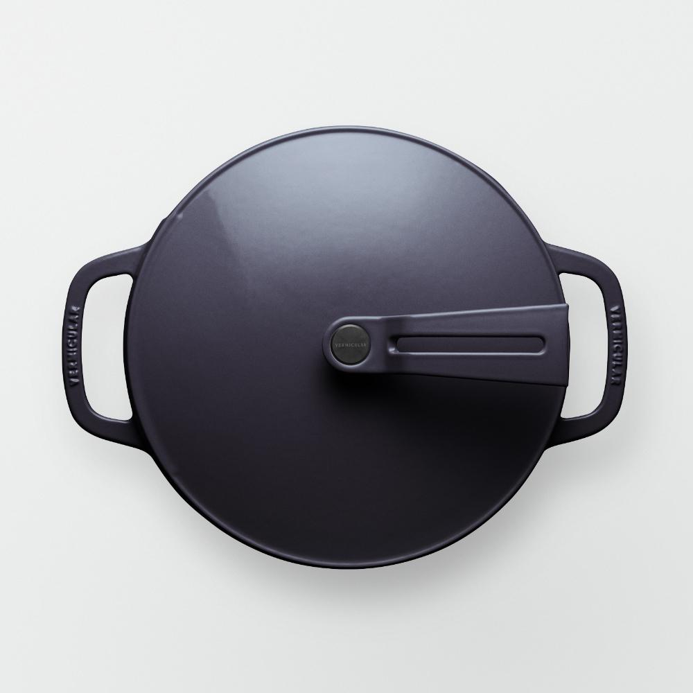 バーミキュラ オーブンポット2 22cm（オーシャンネイビー） | 鍋 なべ ホーロー鍋 調理器具 キッチン用品 VERMICULAR ガス火 ガス IH IH対応 エナメル加工 高級感 おしゃれ 無水調理 煮込み 蒸し 焼き 長持ち ギフト プレゼント 人気 おすすめ 送料無料