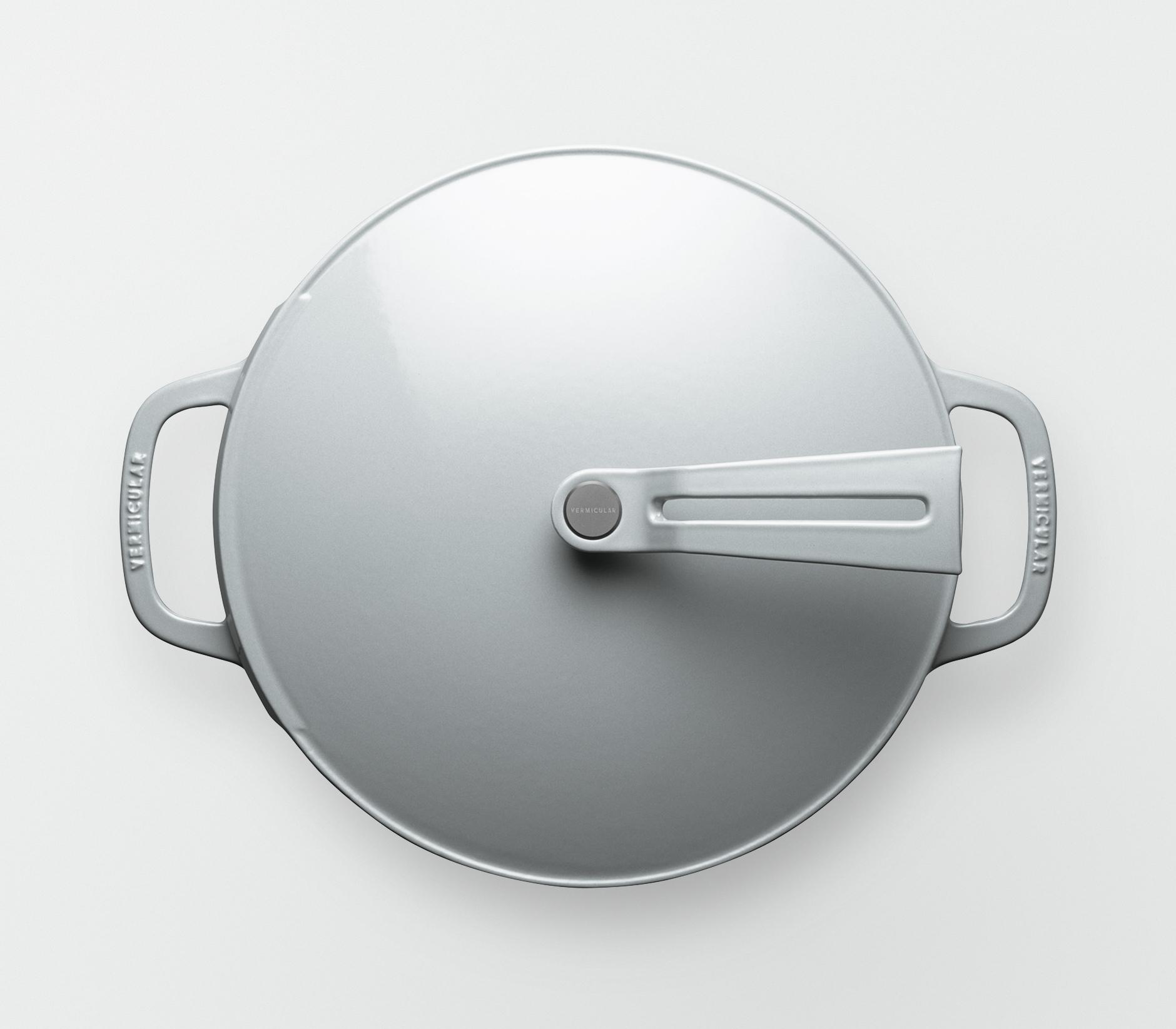 バーミキュラ オーブンポット2 26cm 浅型（オイスターグレー／セルフスタンディングリッド） | 鍋 なべ ホーロー鍋 調理器具 キッチン用品 VERMICULAR ガス火 ガス IH IH対応 エナメル加工 高級感 おしゃれ 無水調理 煮込み 蒸し 焼き 長持ち ギフト プレゼント 人気 おすすめ 送料無料