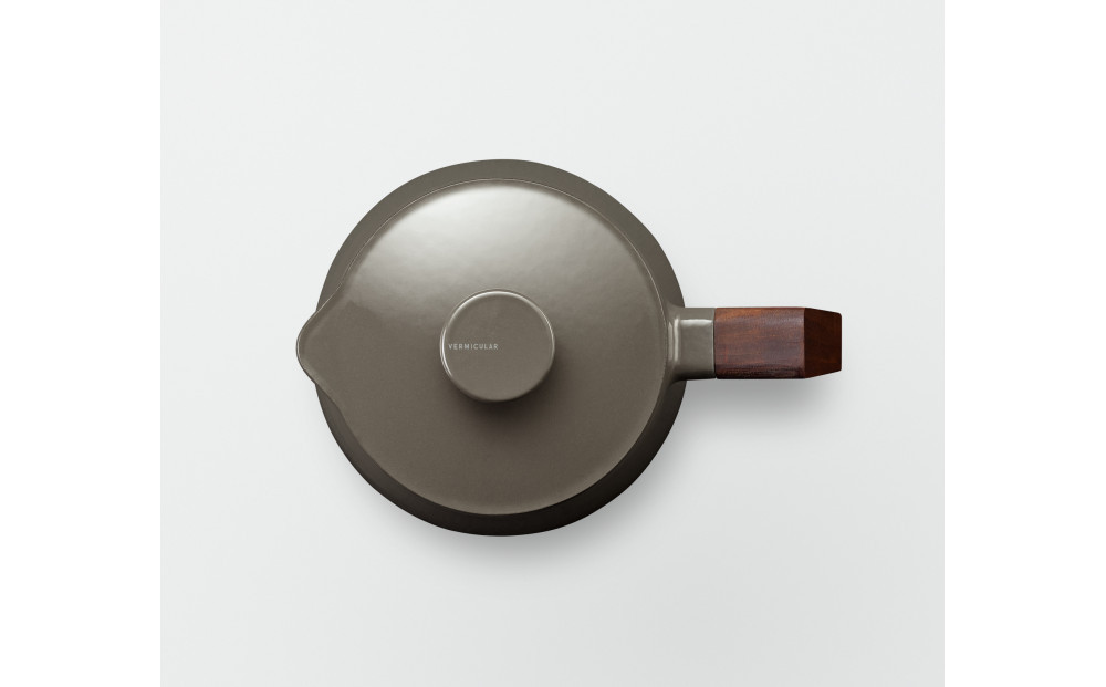 バーミキュラ オーブンポット2 SOUP POT（トリュフグレー） | 鍋 なべ 調理器具 キッチン用品 VERMICULAR ホーロー鍋  エナメル加工 高級感 おしゃれ 人気 おすすめ 無水調理 鍋料理 煮込み 蒸し料理 焼き料理 ヘルシー 長持ち ギフト プレゼント 送料無料